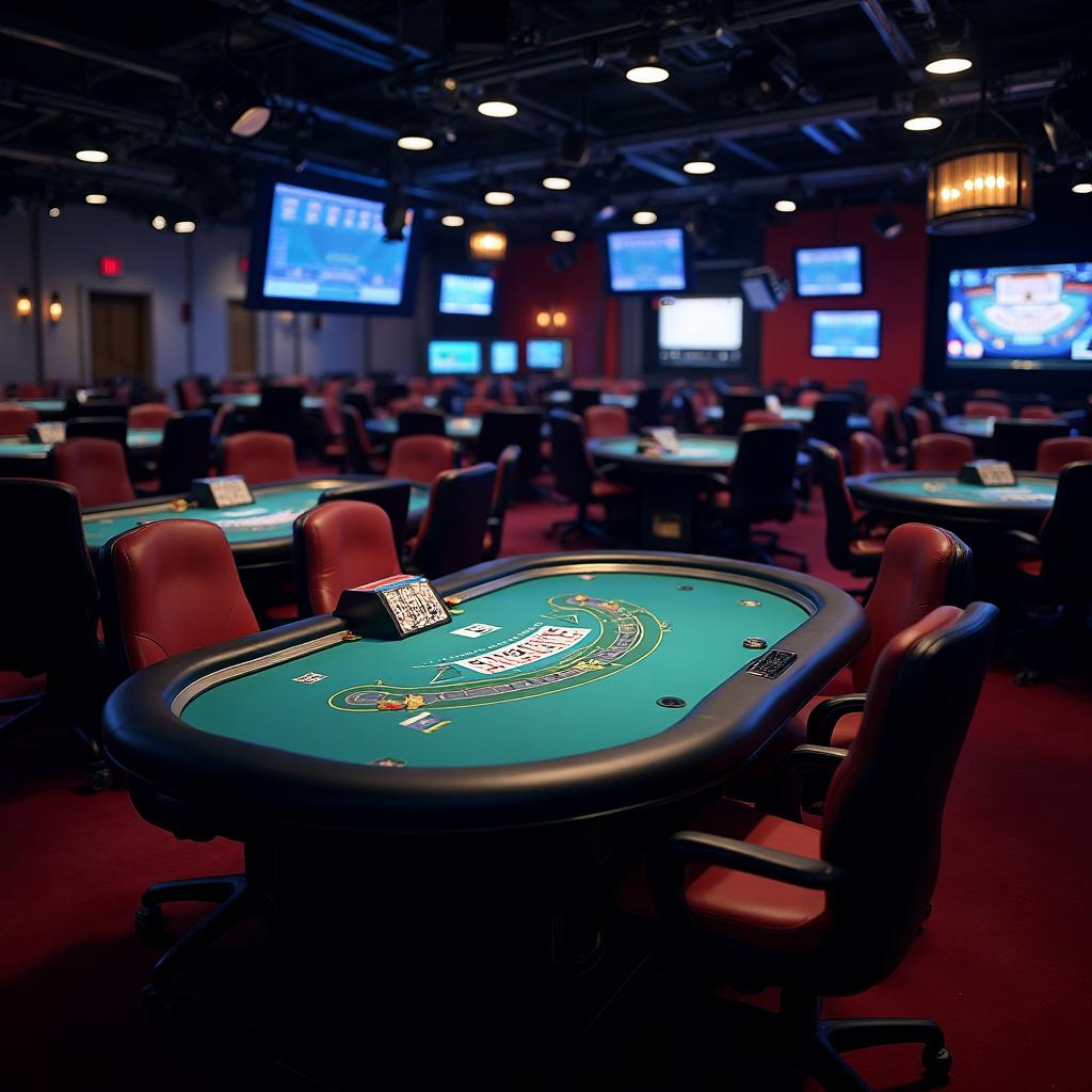 Dual blackjack tables